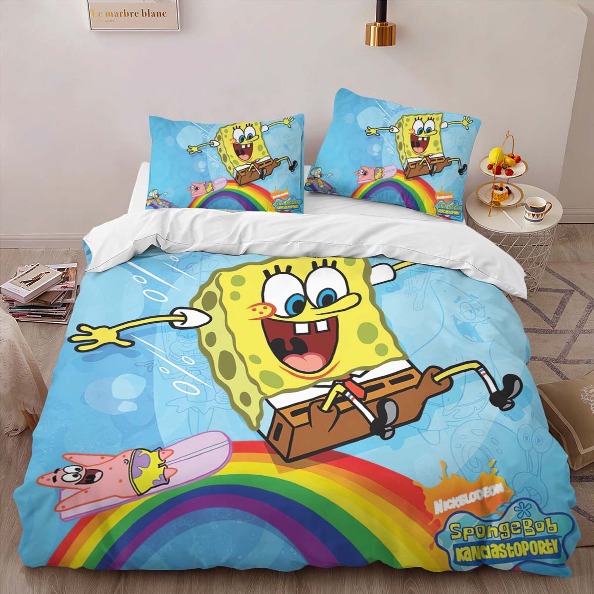 SpongeBob Schwammkopf Charaktere 08 Kinderbettwäsche – Bettwäsche – Bild 2