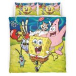 SpongeBob Schwammkopf Charaktere 09 Kinderbettwäsche – Bettwäsche