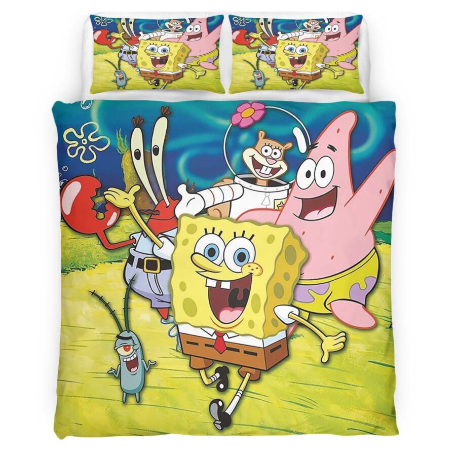 SpongeBob Schwammkopf Charaktere 09 Kinderbettwäsche – Bettwäsche – Bild 4
