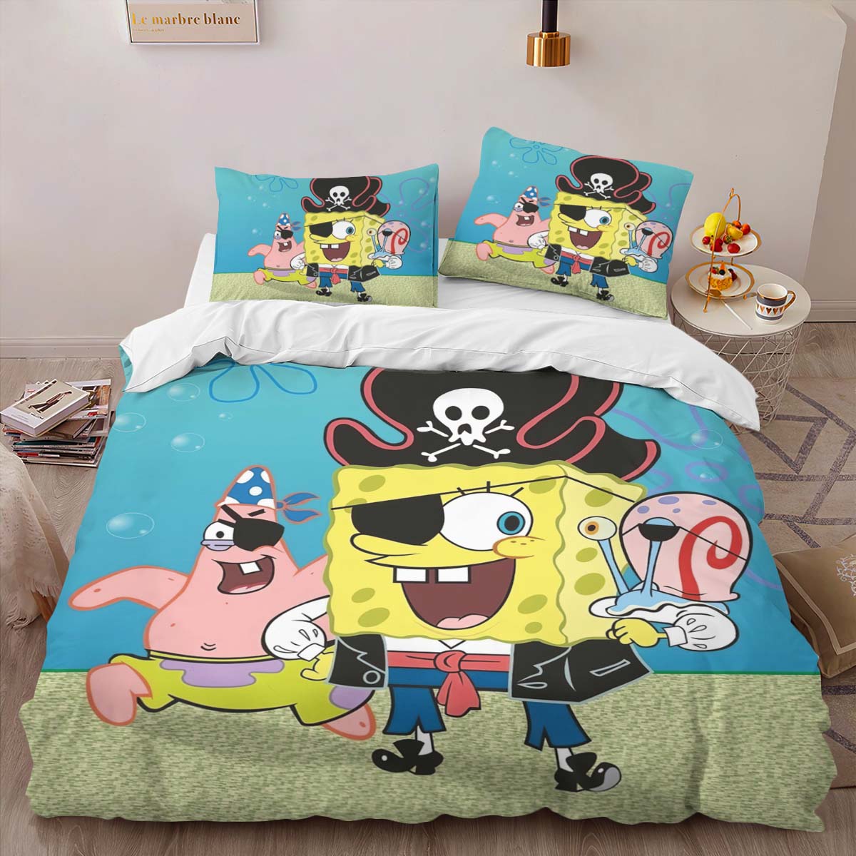 SpongeBob Schwammkopf Charaktere 11 Kinderbettwäsche – Bettwäsche – Bild 2