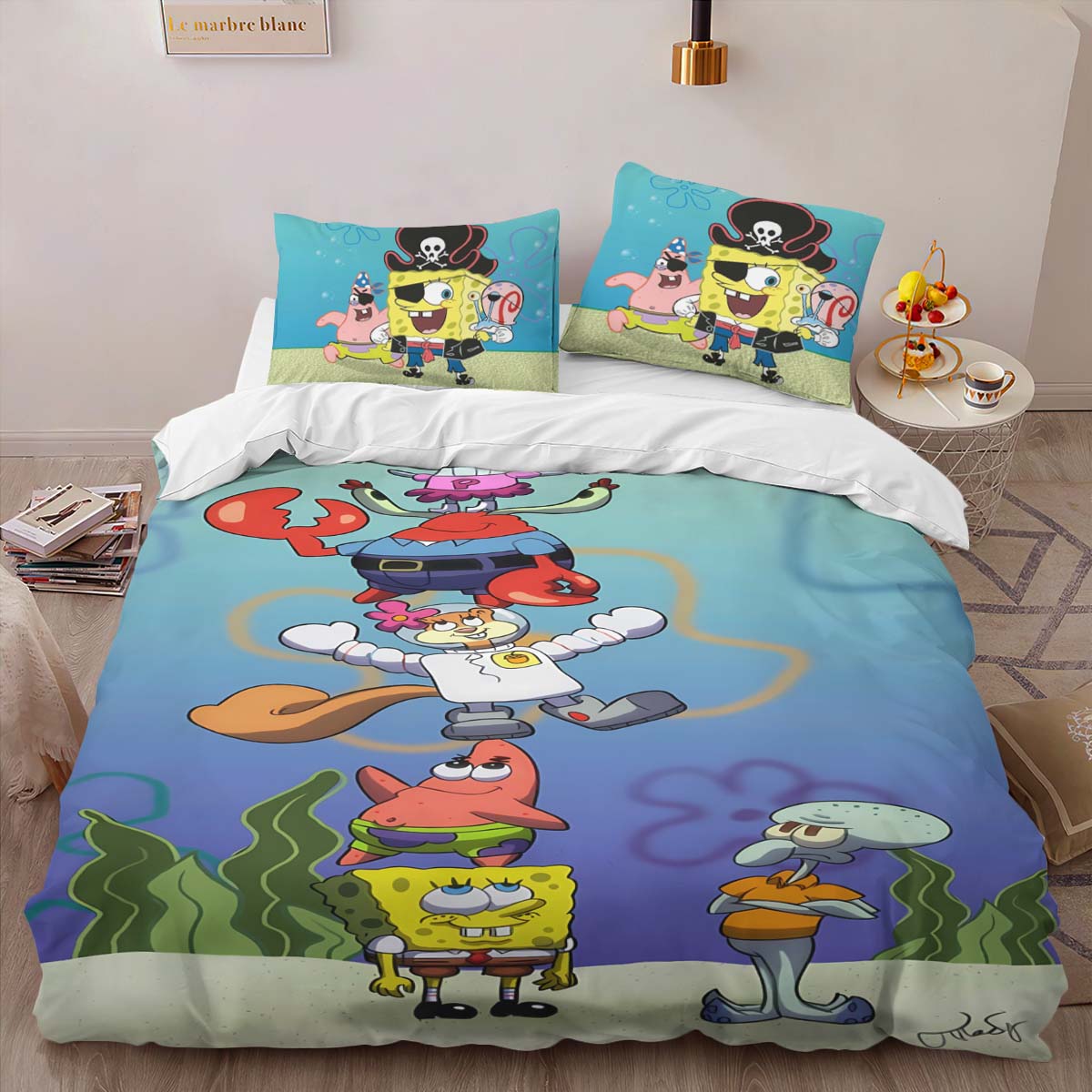 SpongeBob Schwammkopf Charaktere 12 Kinderbettwäsche – Bettwäsche – Bild 2