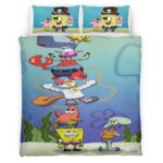 SpongeBob Schwammkopf Charaktere 12 Kinderbettwäsche – Bettwäsche