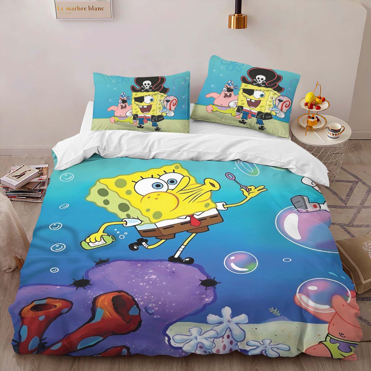 SpongeBob Schwammkopf Charaktere 13 Kinderbettwäsche – Bettwäsche – Bild 2