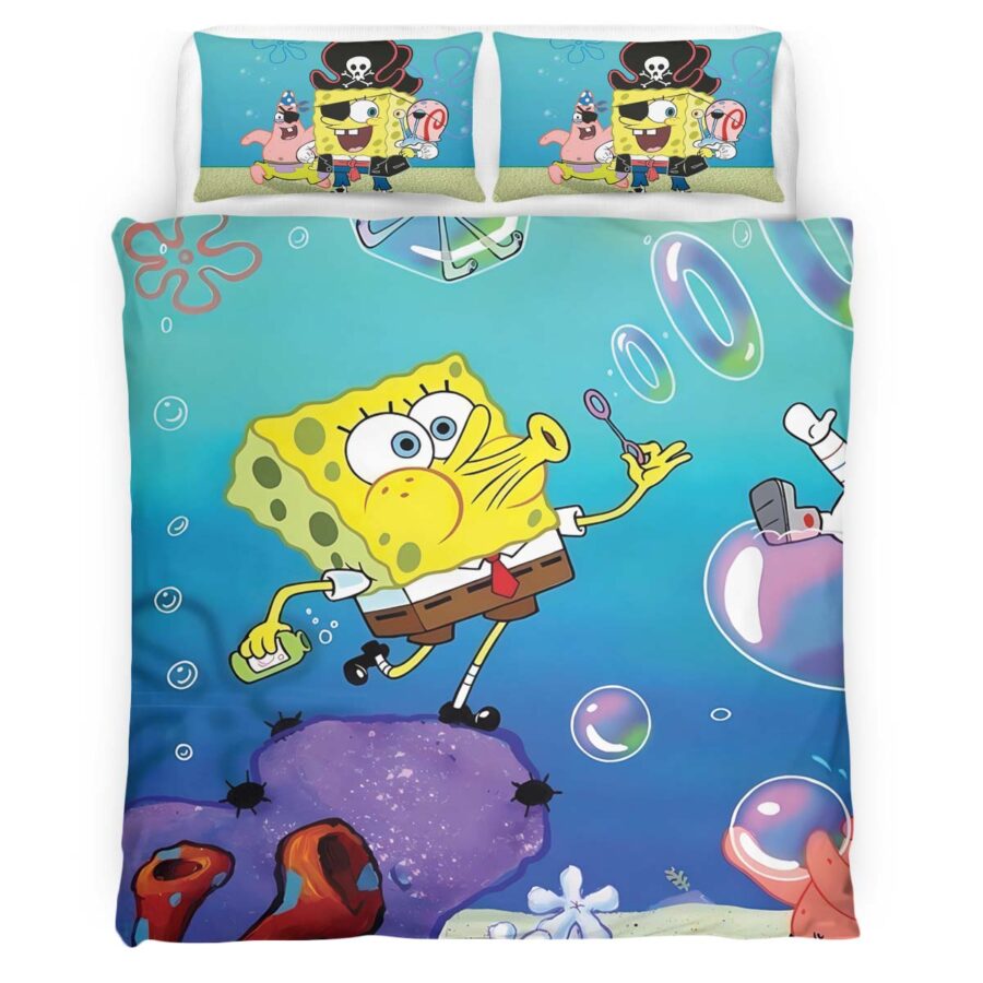 SpongeBob Schwammkopf Charaktere 13 Kinderbettwäsche – Bettwäsche – Bild 4