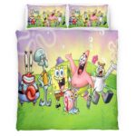 SpongeBob Schwammkopf Charaktere 18 Kinderbettwäsche – Bettwäsche