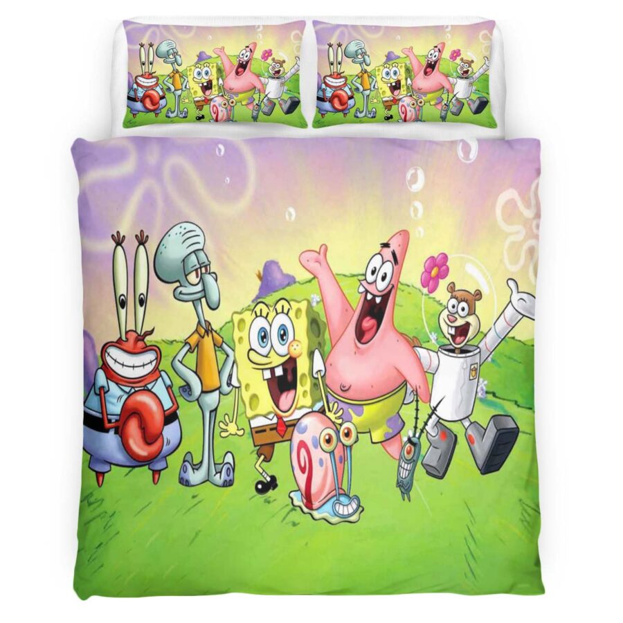 SpongeBob Schwammkopf Charaktere 18 Kinderbettwäsche – Bettwäsche – Bild 4