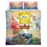 SpongeBob Schwammkopf Charaktere 21 Kinderbettwäsche – Bettwäsche