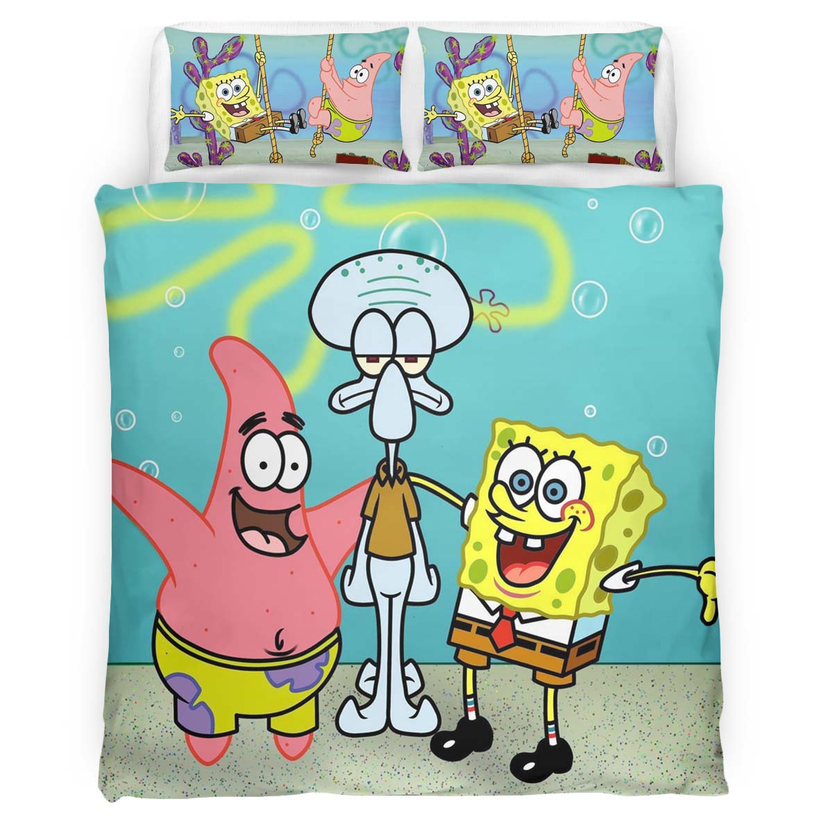 SpongeBob Schwammkopf Charaktere 29 Kinderbettwäsche – Bettwäsche