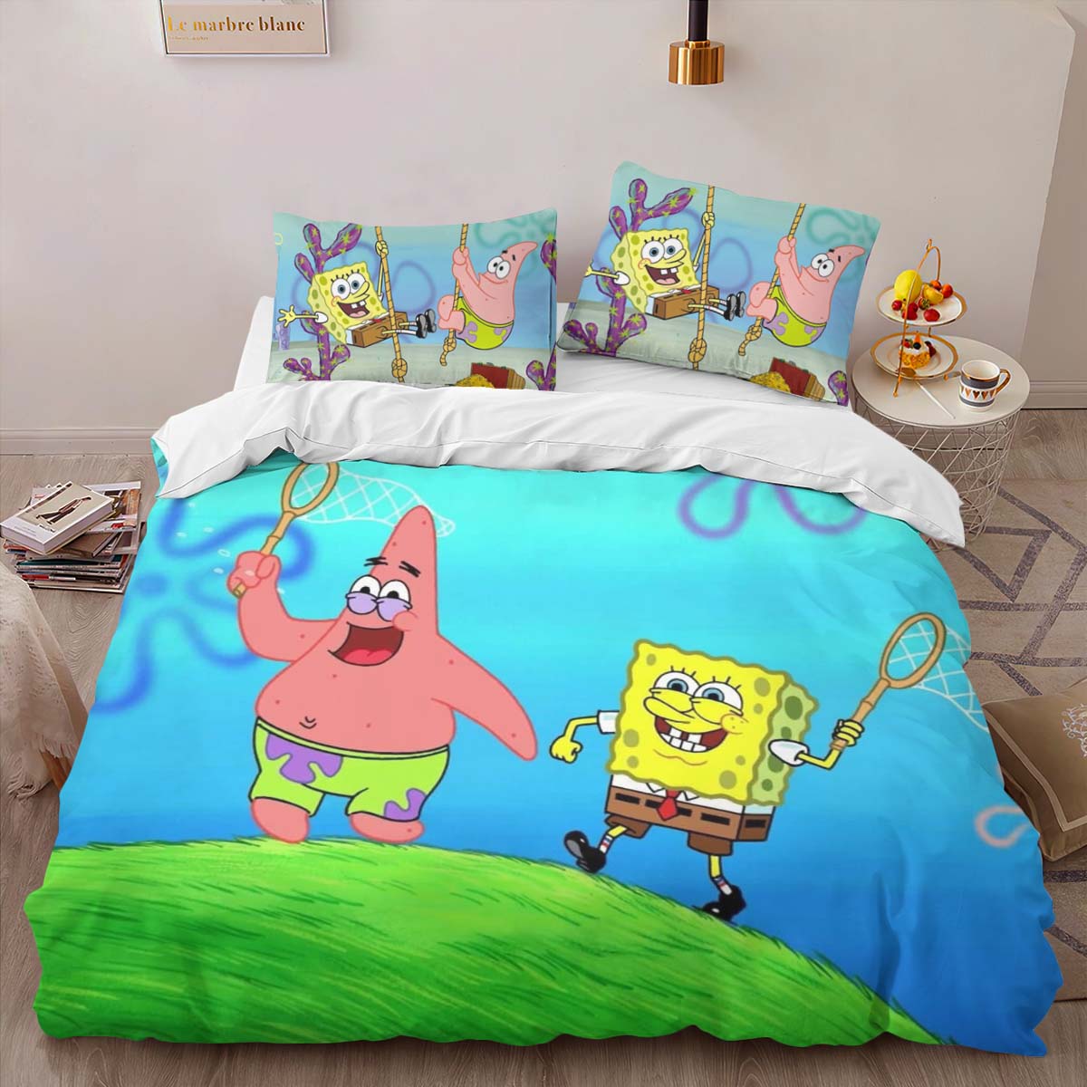 SpongeBob Schwammkopf Charaktere 30 Kinderbettwäsche – Bettwäsche – Bild 2