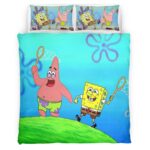 SpongeBob Schwammkopf Charaktere 30 Kinderbettwäsche – Bettwäsche