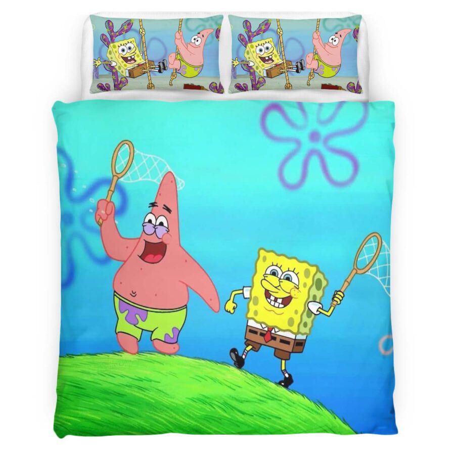 SpongeBob Schwammkopf Charaktere 30 Kinderbettwäsche – Bettwäsche – Bild 4