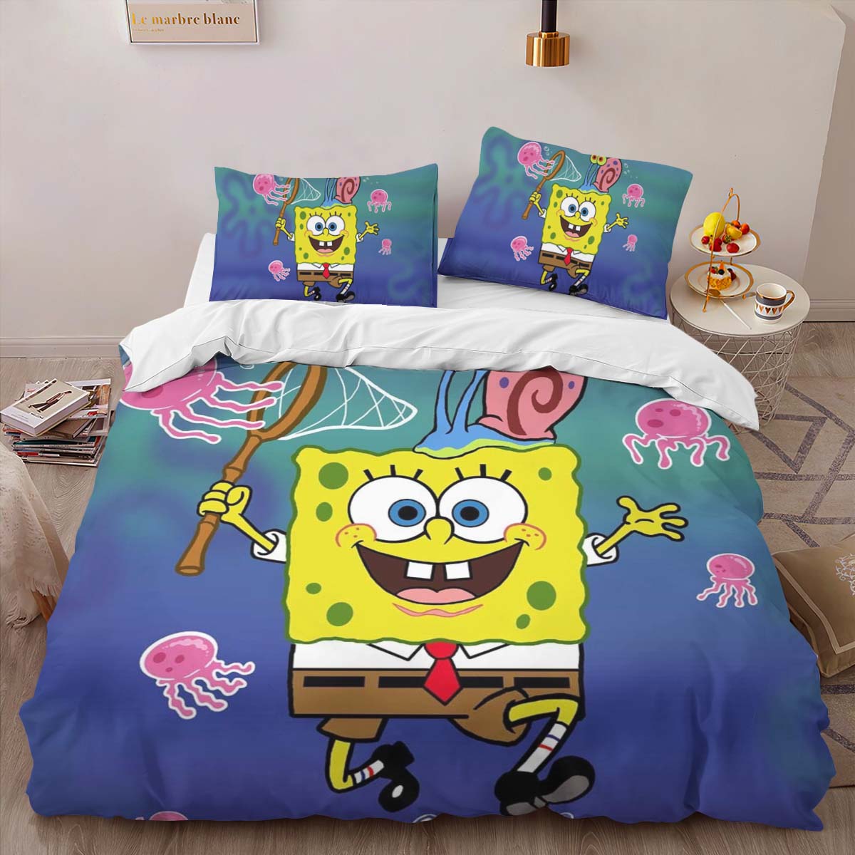 SpongeBob Schwammkopf Charaktere 33 Kinderbettwäsche – Bettwäsche – Bild 2