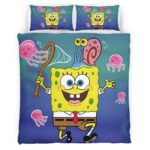 SpongeBob Schwammkopf Charaktere 33 Kinderbettwäsche – Bettwäsche