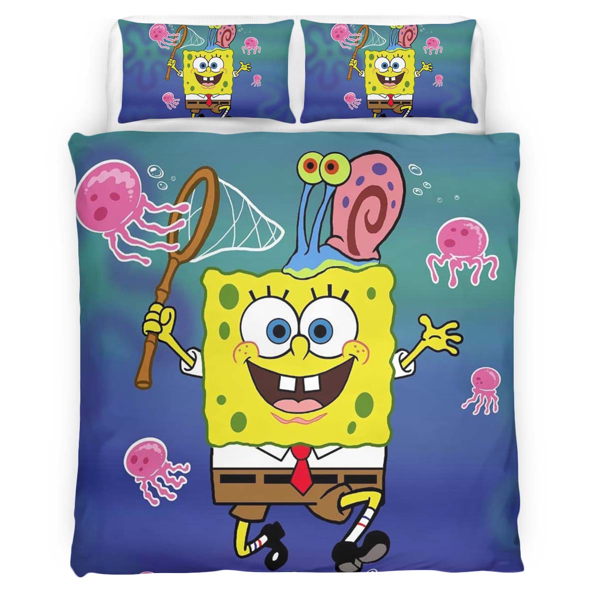 SpongeBob Schwammkopf Charaktere 33 Kinderbettwäsche – Bettwäsche