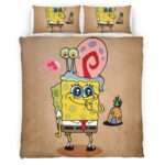 SpongeBob Schwammkopf Charaktere 43 Kinderbettwäsche – Bettwäsche