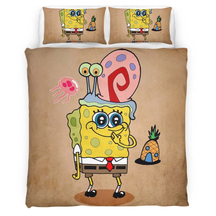 SpongeBob Schwammkopf Charaktere 43 Kinderbettwäsche – Bettwäsche – Bild 4