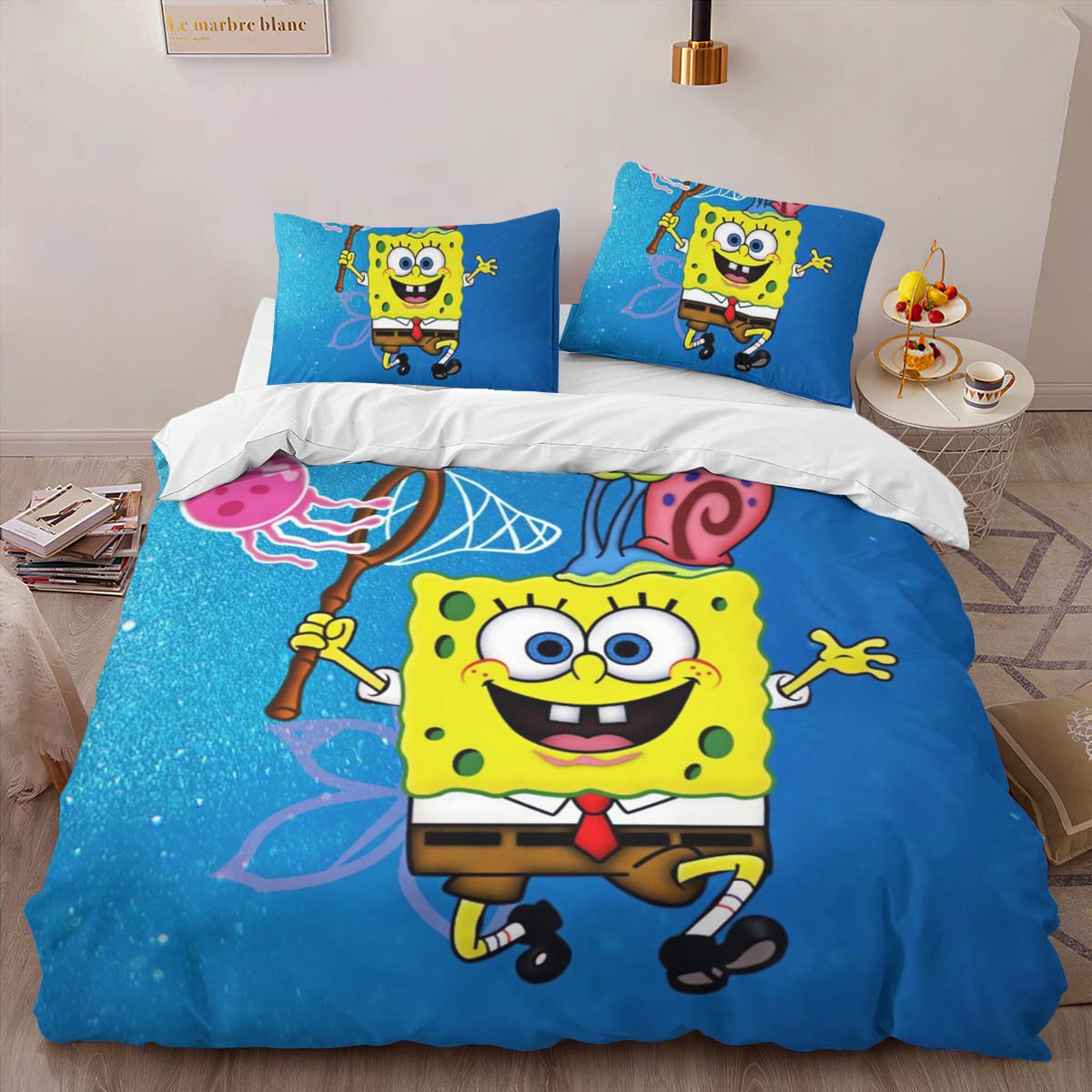 SpongeBob Schwammkopf Charaktere 44 Kinderbettwäsche – Bettwäsche – Bild 2