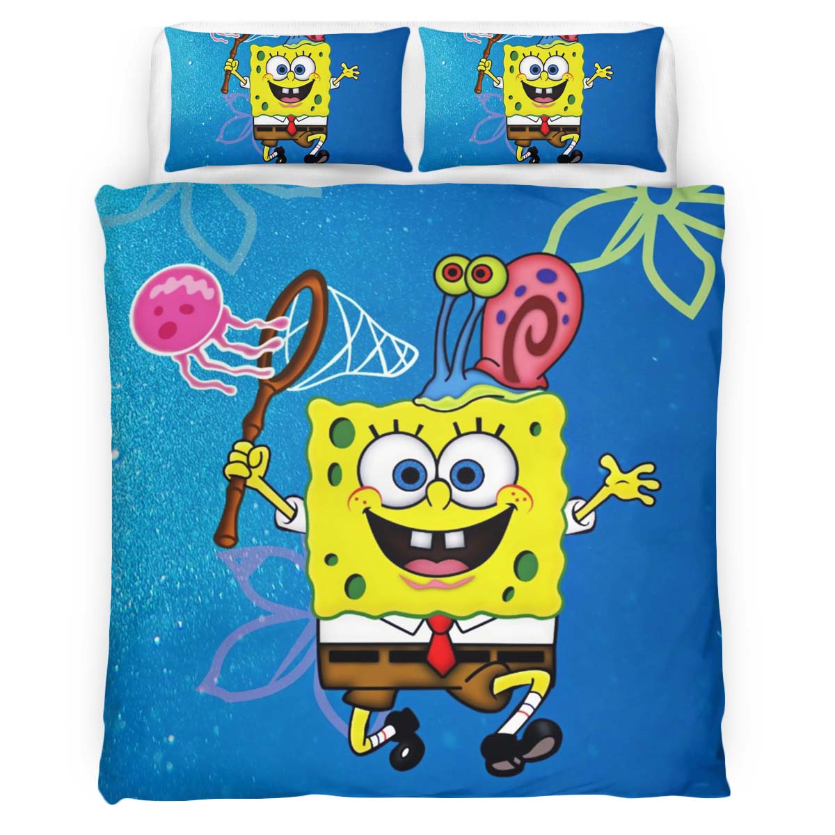 SpongeBob Schwammkopf Charaktere 44 Kinderbettwäsche – Bettwäsche
