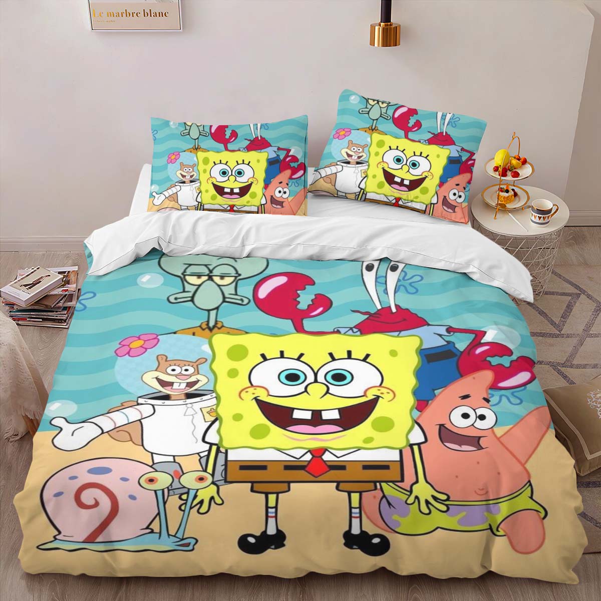SpongeBob Schwammkopf Charaktere 45 Kinderbettwäsche – Bettwäsche – Bild 2