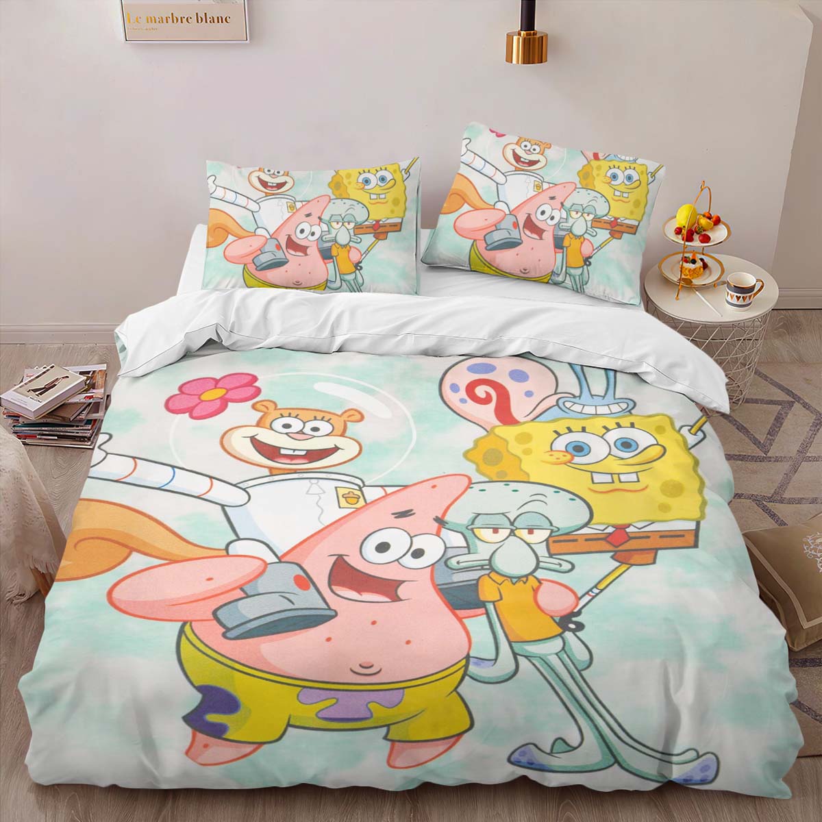 SpongeBob Schwammkopf Charaktere 46 Kinderbettwäsche – Bettwäsche – Bild 2