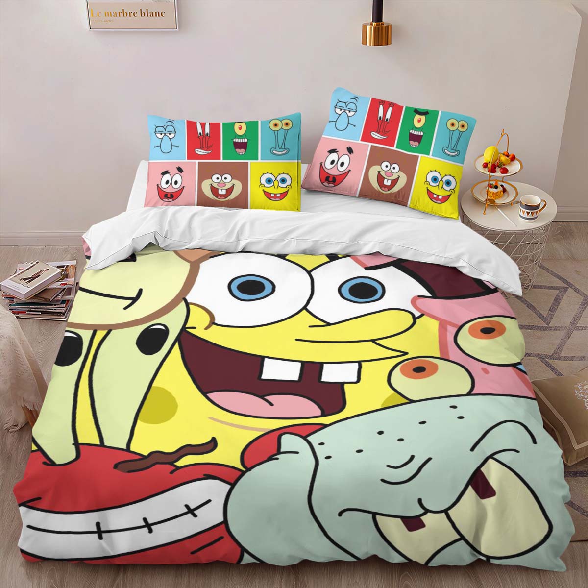SpongeBob Schwammkopf Charaktere 54 Kinderbettwäsche – Bettwäsche – Bild 2