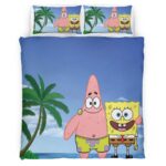SpongeBob und Patrick Star Schwammkopf Kinderbettwäsche – Bettwäsche