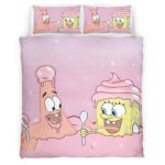 SpongeBob und Patrick Star Schwammkopf 2 Kinderbettwäsche – Bettwäsche
