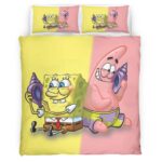SpongeBob und Patrick Star Schwammkopf 4 Kinderbettwäsche – Bettwäsche
