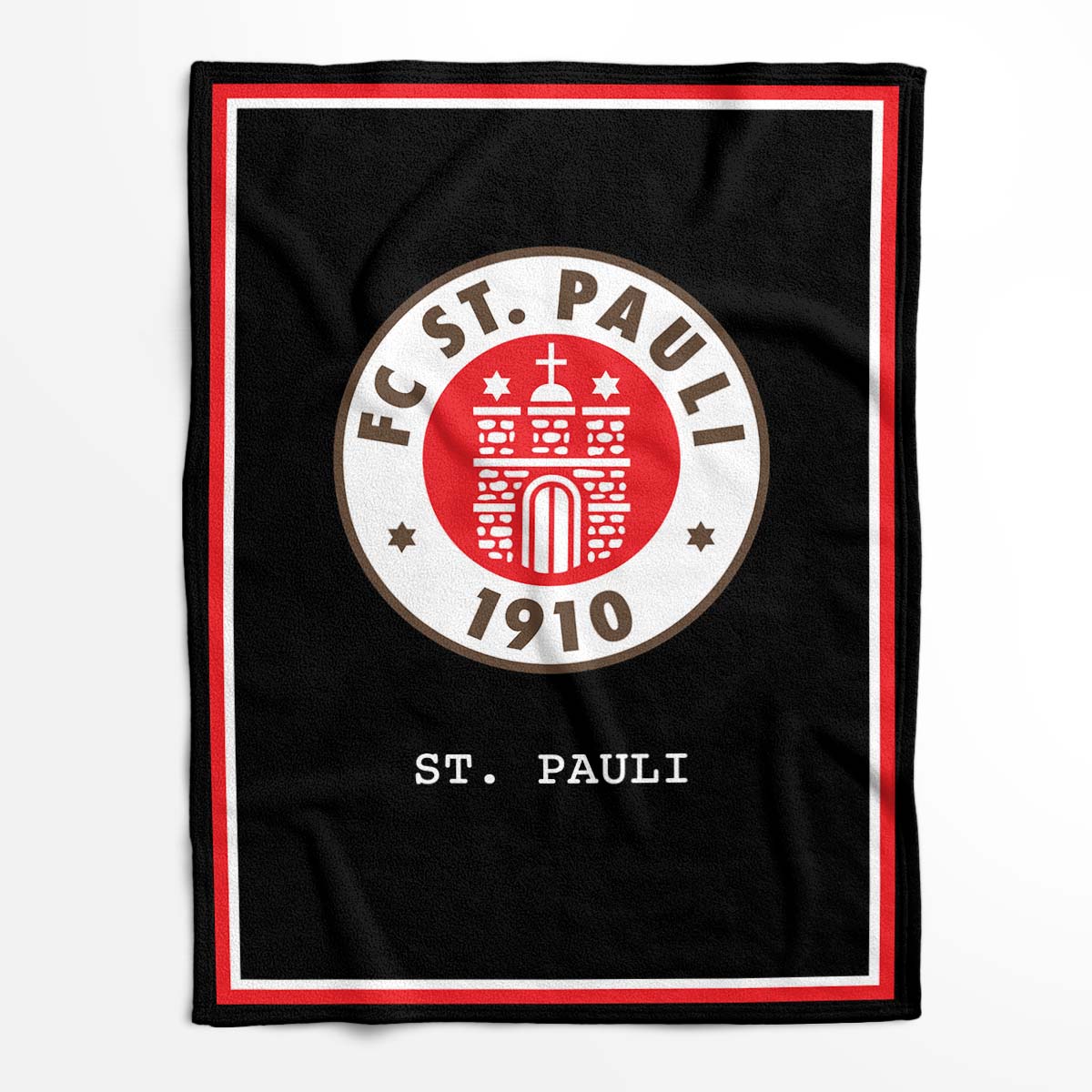 St. Pauli für Fans 01 Fleecedecke - Decke – Bild 2