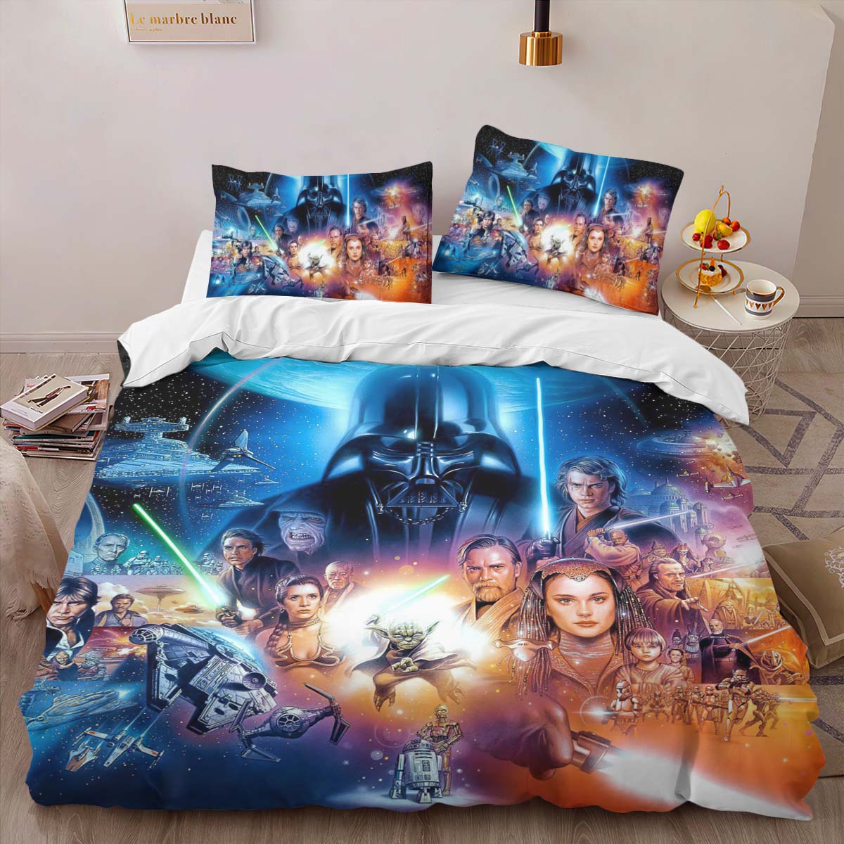 Star Wars Alle Charaktere 1002 Kinderbettwäsche – Bettwäsche – Bild 2