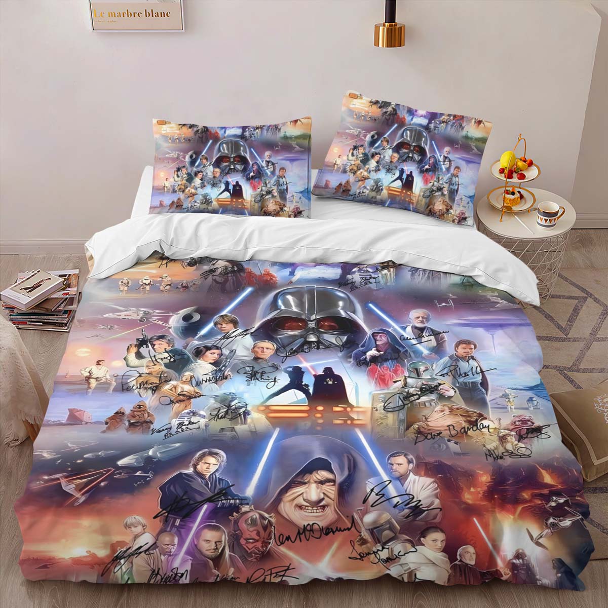 Star Wars Alle Charaktere 1005 Kinderbettwäsche – Bettwäsche – Bild 2