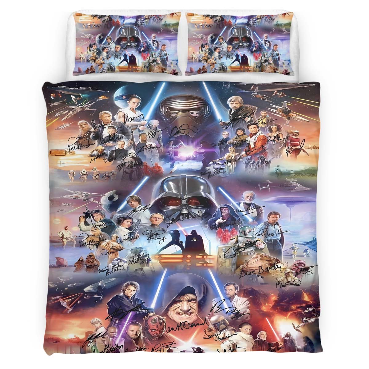 Star Wars Alle Charaktere 1005 Kinderbettwäsche – Bettwäsche