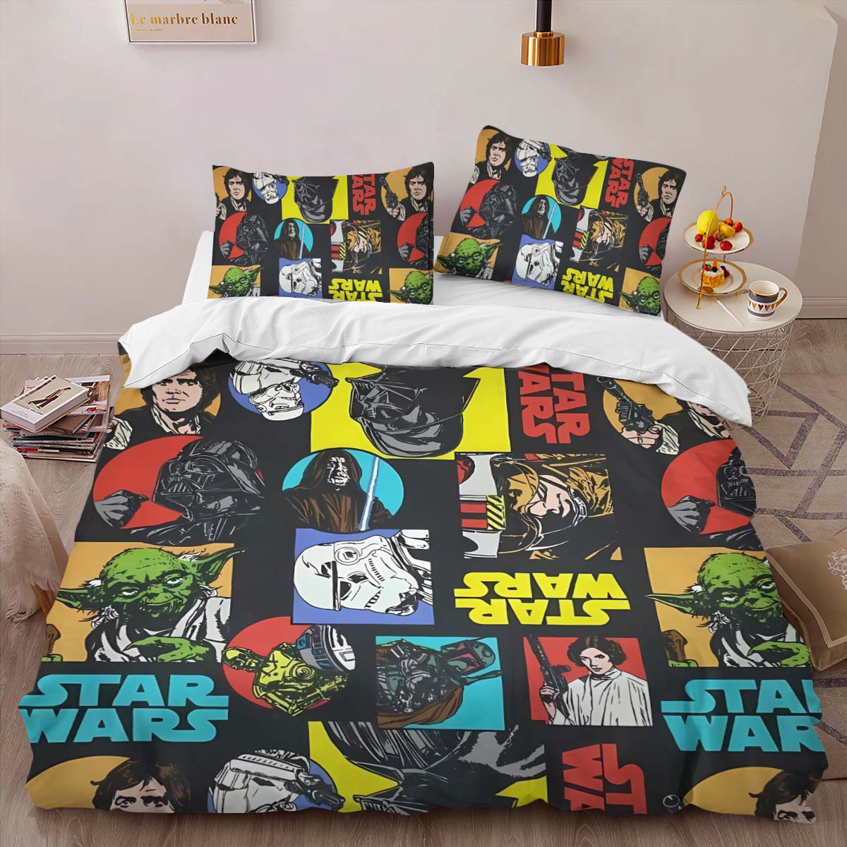 Star Wars Alle Charaktere 1006 Kinderbettwäsche – Bettwäsche – Bild 2