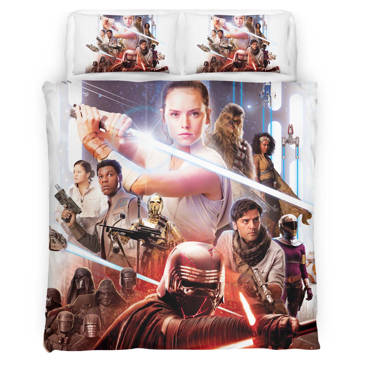 Star Wars Alle Charaktere 1007 Kinderbettwäsche – Bettwäsche