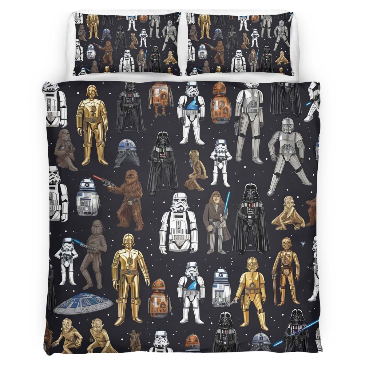 Star Wars Charaktere Kinderbettwäsche – Bettwäsche
