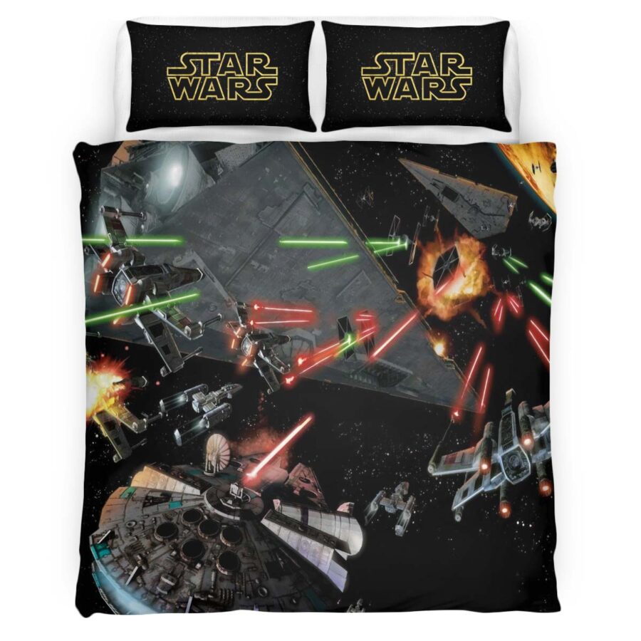 Star Wars Weltraumschlacht 2 Kinderbettwäsche – Bettwäsche – Bild 4