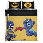 Stitch und Batman Stil Kinderbettwäsche – Bettwäsche
