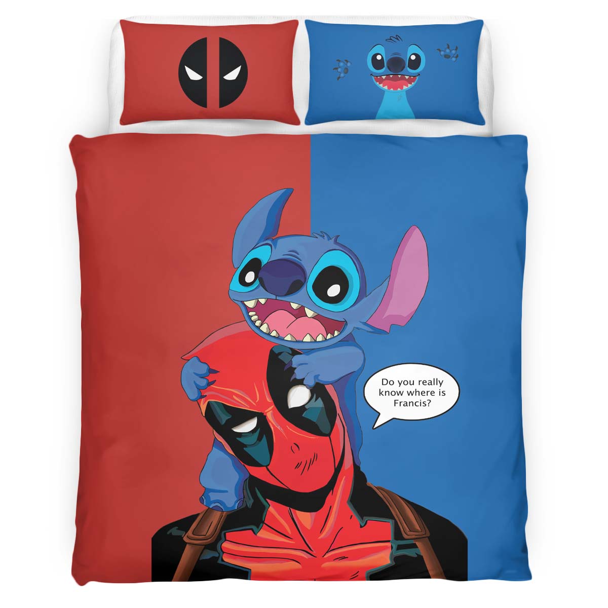 Stitch und Deadpool Kinderbettwäsche – Bettwäsche