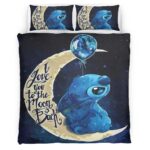 Stitch Ich liebe dich bis zum Mond und zurück Kinderbettwäsche – Bettwäsche