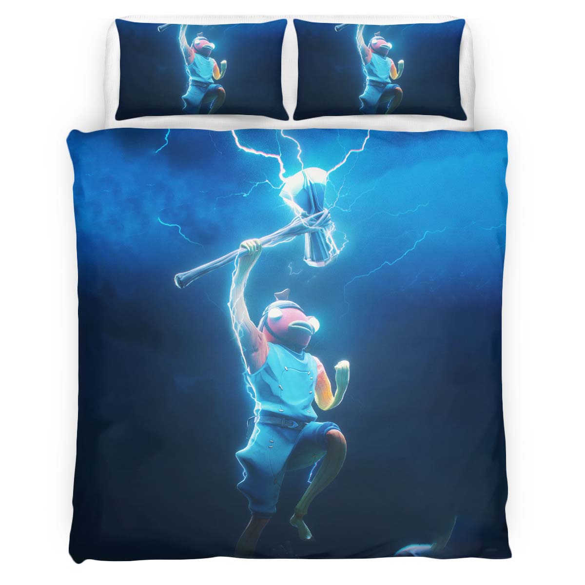 Sturmbrecher Fishstick Fortnite Skin Kinderbettwäsche – Bettwäsche
