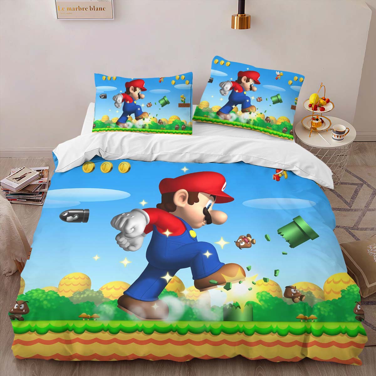 Super Mario 7 Kinderbettwäsche – Bettwäsche – Bild 2