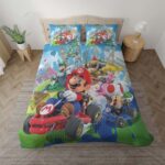 Super Mario Alle Charaktere 1001 Kinderbettwäsche – Bettwäsche