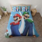 Super Mario Bros. Deko Ideen fürs Kinderzimmer Kinderbettwäsche – Bettwäsche