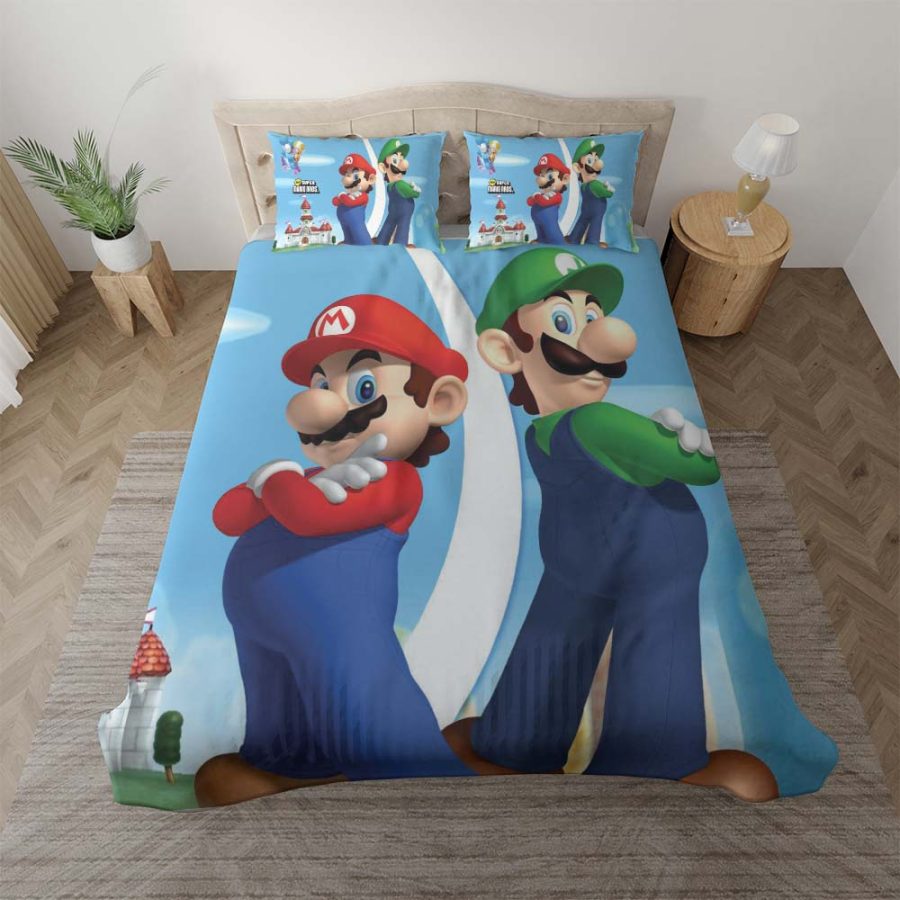 Super Mario Bros. Deko Ideen fürs Kinderzimmer Kinderbettwäsche - Bettwäsche – Bild 5