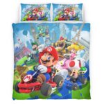 Super Mario Charaktere 1 Kinderbettwäsche – Bettwäsche