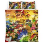 Super Mario Charaktere 13 Kinderbettwäsche – Bettwäsche
