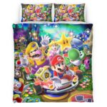 Super Mario Charaktere Kinderbettwäsche – Bettwäsche