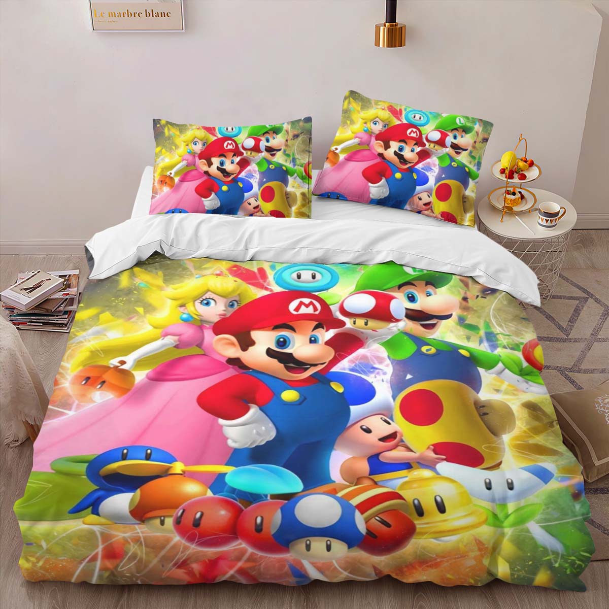 Super Mario Charaktere 17 Kinderbettwäsche – Bettwäsche – Bild 2