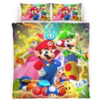 Super Mario Charaktere 17 Kinderbettwäsche – Bettwäsche