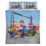 Super Mario Charaktere 2 Kinderbettwäsche – Bettwäsche